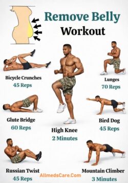 Lose belly fat by doing Simple Workout