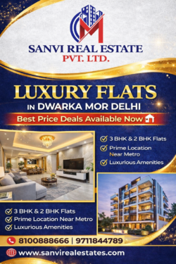 Luxury Flats in Dwarka Mor Delhi | Best Price Deals Available Now 🏡