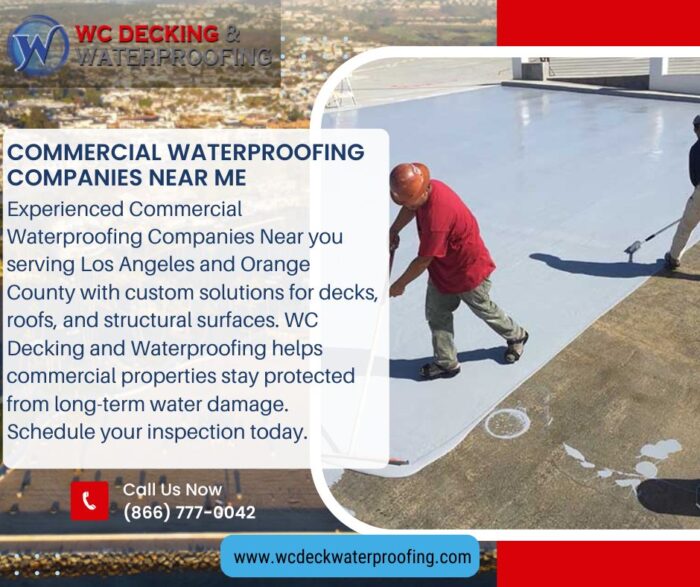 Commercial Waterproofing Companies Near Me