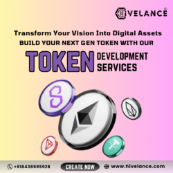 Top Token Development Company for Secure & Scalable Crypto Tokens | Hivelance