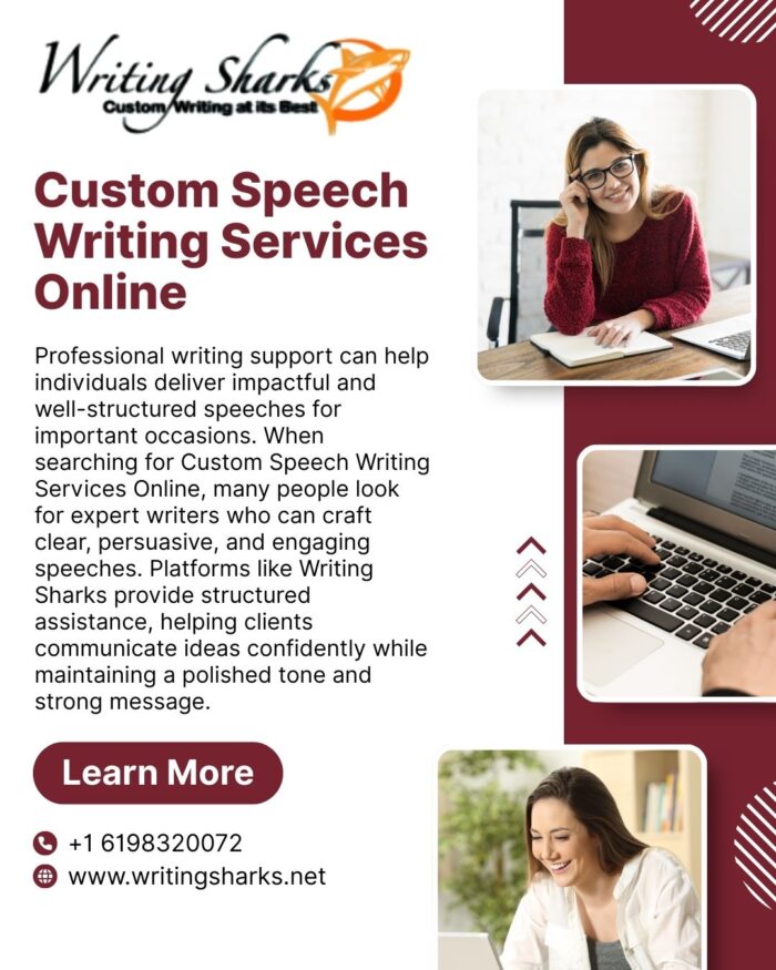 Custom Speech Writing Services Online – Writing Sharks