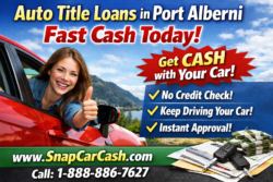 Fast Auto Title Loans in Port Alberni – Get Cash Today