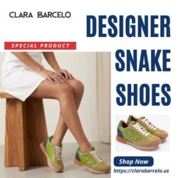 Trendy Designer Snake Shoes for Unique Statement Looks