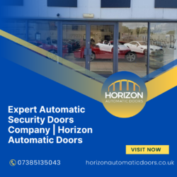 Expert Automatic Security Doors Company | Horizon Automatic Doors
