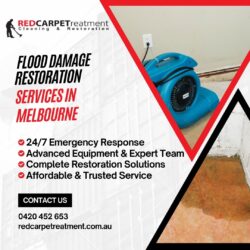 Top Flood Damage Restoration Services in Melbourne | Redcarpetreatment