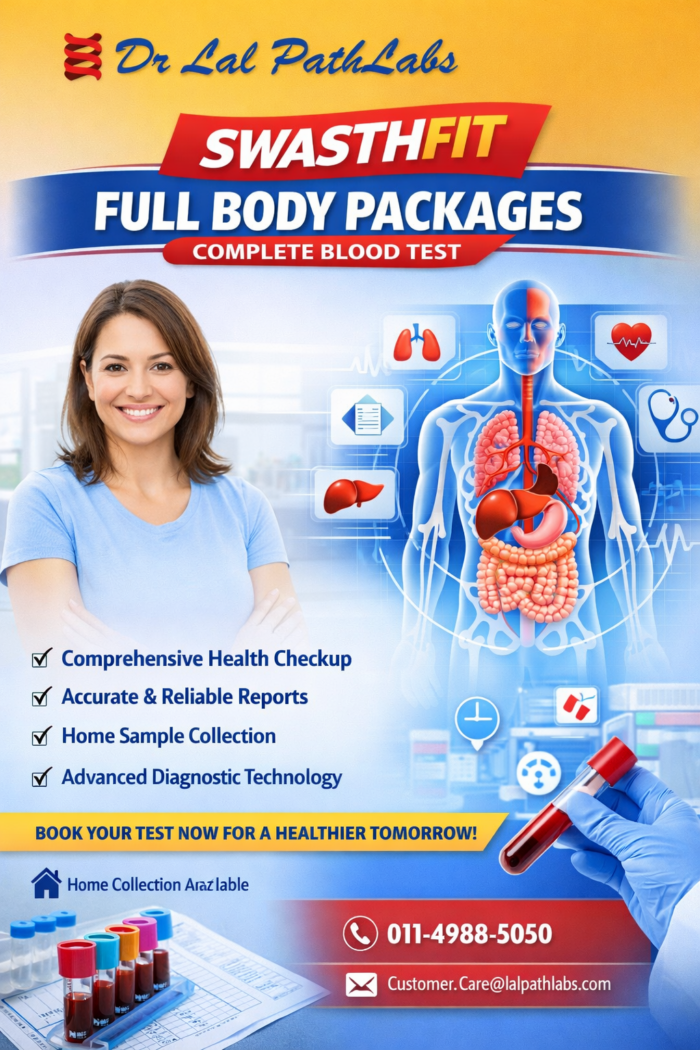 Stay Healthy with Swasthfit Full Body Packages – Dr Lal PathLabs