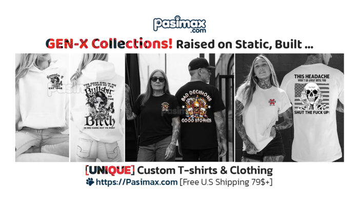 Pasimax GEN-X Collections! Raised on Static, Built to Last 😎📼
