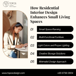 How Residential Interior Design Enhances Small Living Spaces