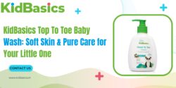 KidBasics Top To Toe Baby Wash: Soft Skin & Pure Care for Your Little One