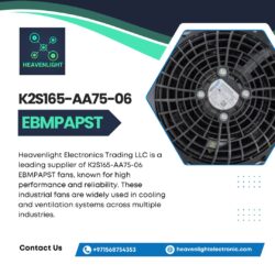 K2S165-AA75-06 EBMPAPST Fan Supplier | Heavenlight Electronics