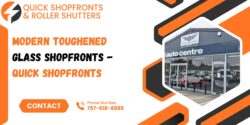 Modern Toughened Glass Shopfronts – Quick Shopfronts