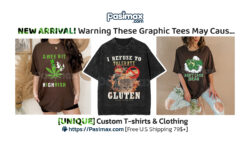 NEW ARRIVAL: Warning These Graphic Tees May Cause Random Laughing in Public 🤣 Pasimax