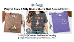 Pasimax Playful Duck & Silly Goose Shirts That Spread Smiles 🦆✨👕