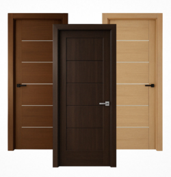 Custom Veneered MDF Internal Melamine Interior Doors