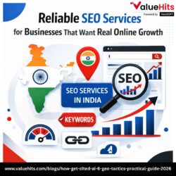 Reliable SEO Services in India for Businesses That Want Real Online Growth