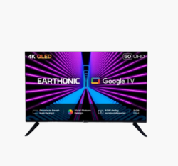 Best 50 inch 4K Smart TV with OTT & Adaptive Sound – Earthonic
