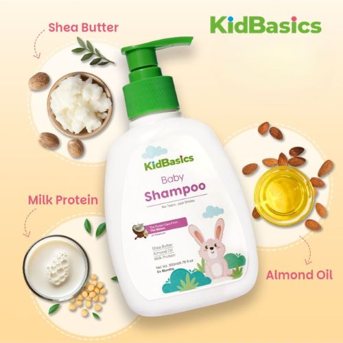 KidBasics Shampoo for Infants – Safe & Mild Formula