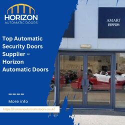 Top Automatic Security Doors Supplier – Horizon Automatic Doors