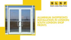 Aluminium Shopfronts Installation in London: South London Shop Fronts