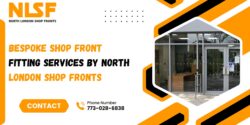 Bespoke Shop Front Fitting Services by North London Shop Fronts