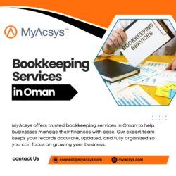 Accounting Services for Startups in Oman | MyAcsys