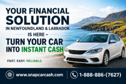 Your Financial Solution in Newfoundland & Labrador is Here – Turn Your Car into Instant Cash