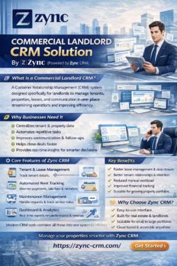 Best Commercial Landlord CRM Solution to Manage Tenants & Leases