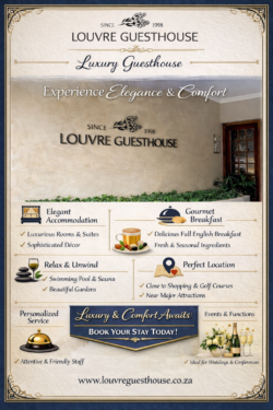 Luxury Guesthouse in Bothaville – Elegant Stay at Louvre Manor House