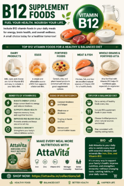 Why B12 Supplement Foods Are Important for Your Diet
