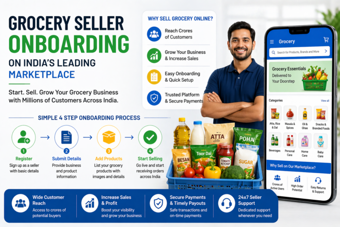 Launch Your Grocery Selling Journey with Quick Onboarding Steps