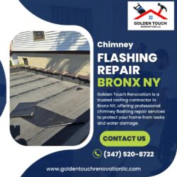 Chimney Flashing Repair Bronx NY | Golden Touch Renovation Experts