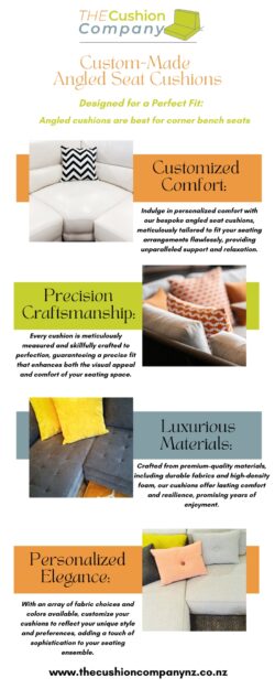 Angled Seat Cushion – Custom Outdoor Lounge Back Cushions NZ