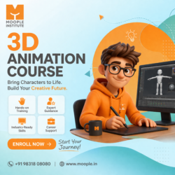3D Animation Course with Industry-Level Training