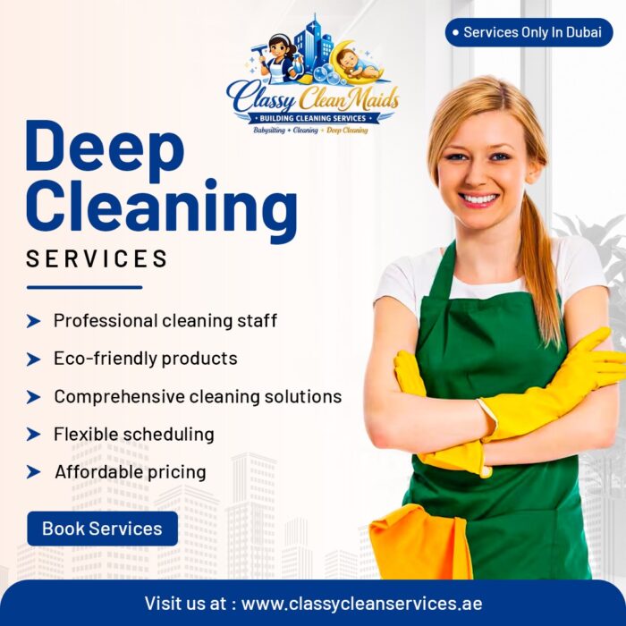 Top deep cleaning services Dubai for hygienic interiors now
