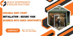 Durable Shop Front Installation : Secure Your Business with Quick Shopfronts