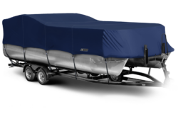 Eevelle Windstorm Boat Cover for PONTOON – Rails Fits 12’6″ LENGTH up to 102&# ...