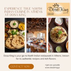Experience True North Indian Cuisine in Athens at Dosa King