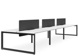 DD Forum Workstation Double Sided For 6 Person With Sonik Screen