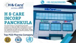 H & Care Incorp Is Trusted And WHO-GMP And ISO Certified Top PCD Pharma Companies In India.  ...