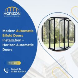 Modern Automatic Bifold Doors Installation – Horizon Automatic Doors