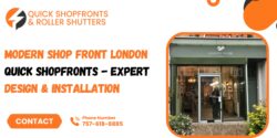 Modern Shop Front London Quick Shopfronts – Expert Design & Installation