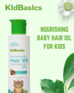 Nourishing Baby Hair Oil For Kid | By trusted Brand KidBasics
