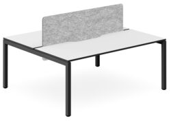 DD Plaza Workstation Double Sided For 2 Person With Sonik Screen