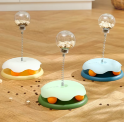 PP Plastic Interactive Tumbler Leakage Cat Toys