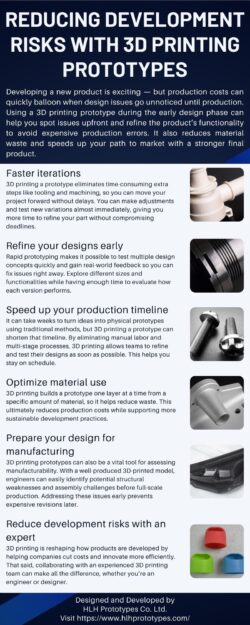 Reducing Development Risks with 3D Printing Prototypes