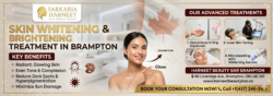 Skin Whitening Treatment in Brampton | Professional Skin Lightening Treatment