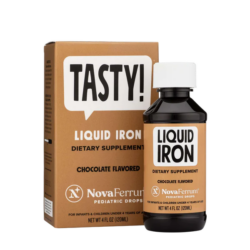 NovaFerrum TASTY – Pediatric Drops Liquid Iron Supplement for Infants, Toddlers & Kids ...