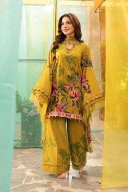 Buy Maria.B Printed Suits Online – M Basics Collection UK