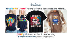 WEEKEND DROP: Funny Graphic Tees That Are Actually Worth Wearing 🙈🐾