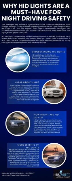 Why HID Lights Are a Must-Have for Night Driving Safety